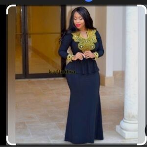 Elegant Women's Kaftan Dress